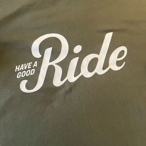 Trek Olive Green 'Have a Good Ride' T-Shirt